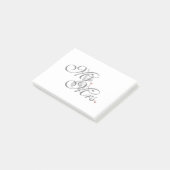 夫と妻が新しく結婚 ポストイット (アングル)