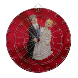 夫と妻(結婚式の日結婚お祝い) ダーツボード