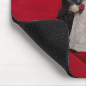 夫と妻(結婚式の日結婚お祝い) マウスパッド (コーナー)