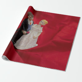 夫と妻(結婚式の日結婚お祝い) ラッピングペーパー