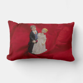 夫と妻(結婚式の日結婚お祝い) ランバークッション