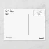 「夫と妻」著者：トッド・D・マーティン ポストカード (裏面)