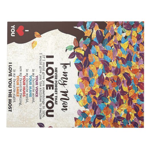 夫と我が身の夫 ノートパッド (正面)