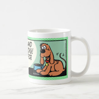 夫と犬 コーヒーマグカップ