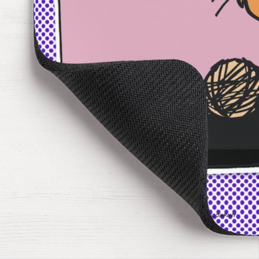 夫と猫 マウスパッド (コーナー)