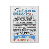 夫と私の素晴らしい夫 ノートパッド (回転)