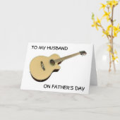 夫にとって父のデイメイク・ファミリー・スペシャル カード (黄色い花)