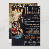 夫にデコール愛引用文手紙 シーズンカード (正面/裏面)