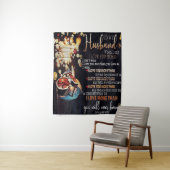 夫にデコール愛引用文手紙 タペストリー (インサイチュ)