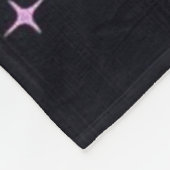 夫にデコール愛引用文手紙 フリースブランケット (角)