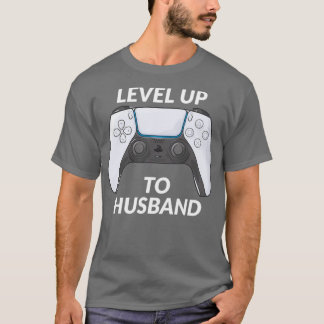 夫にレベルアップ Tシャツ