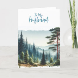 夫に対して井戸のカードを取る サンキューカード