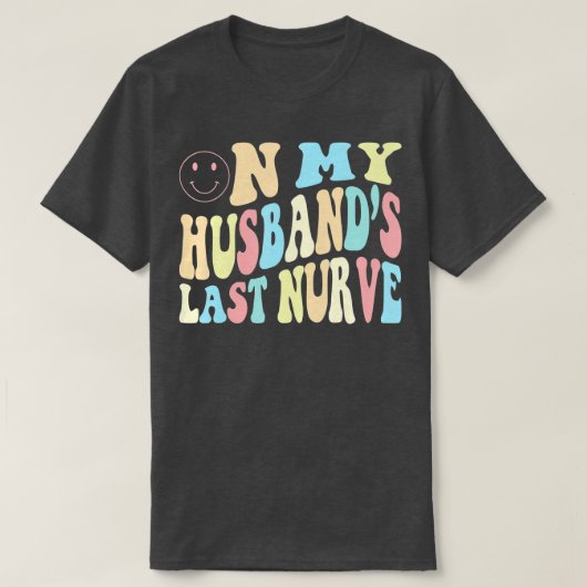 夫に対して Tシャツ (デザイン正面)