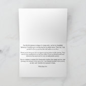 夫に感謝 – ラジオ サンキューカード (内部)