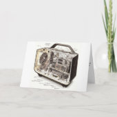 夫に感謝 – ラジオ サンキューカード (正面)