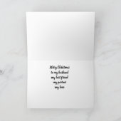 夫に聖降誕祭**う** シーズンカード (内部)