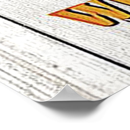 夫に |かわいい家族プレゼント ポスター (角)