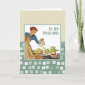 夫に カード (正面)