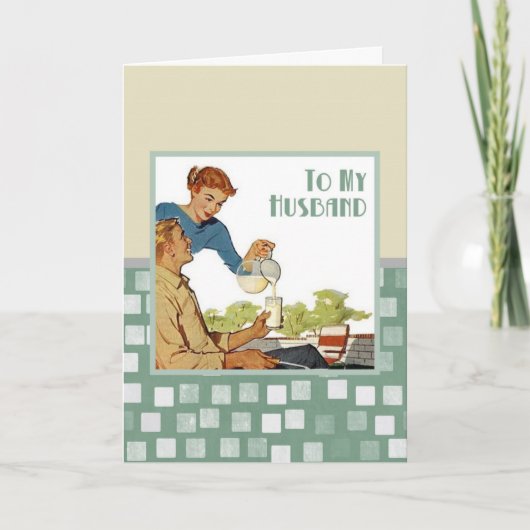 夫に カード (正面)