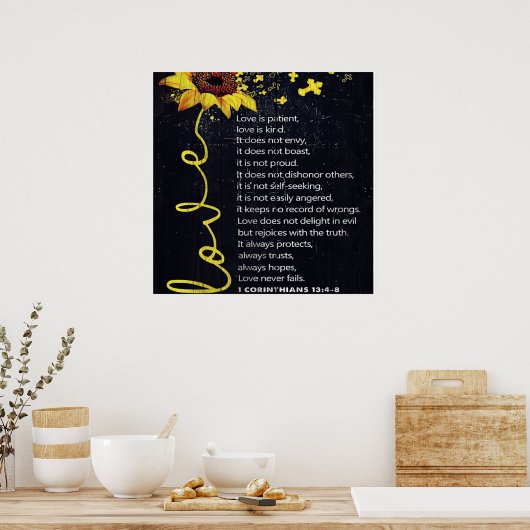 夫に |夫おもしろいへの引用文 ポスター (キッチン)