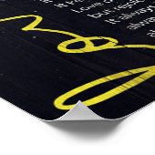 夫に |夫おもしろいへの引用文 ポスター (角)