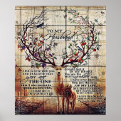 夫に |夫に最適な贈り物 ポスター (正面)