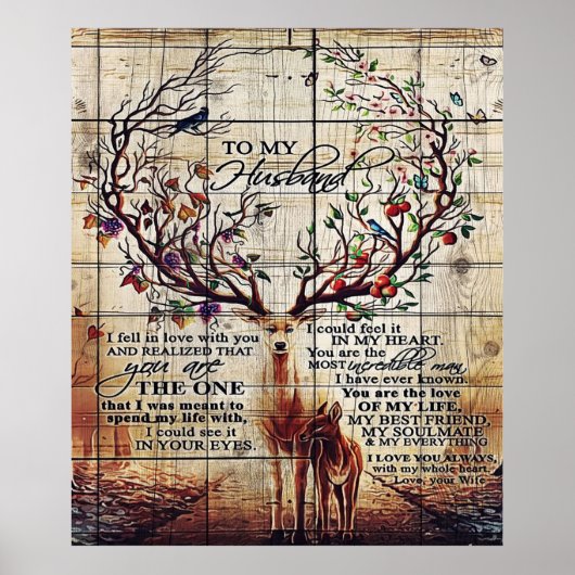 夫に |夫に最適な贈り物 ポスター (正面)