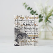 夫に |夫の手紙へ |かわいいプレゼント 招待状 (スタンド正面)