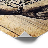 夫に |夫への誕生日ギフト | ポスター (角)