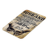 夫に |夫への誕生日ギフト | マグネット (左側)