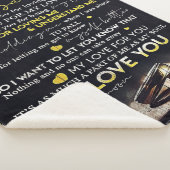 夫に |夫最高のへの贈り物 シェルパブランケット (3/4)