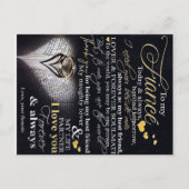 夫に |愛の引用文を夫に| 案内ポストカード (正面)