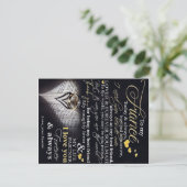 夫に |愛の引用文を夫に| 案内ポストカード (スタンド正面)