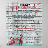 夫に |素敵な夫の贈り物 ポスター (正面)