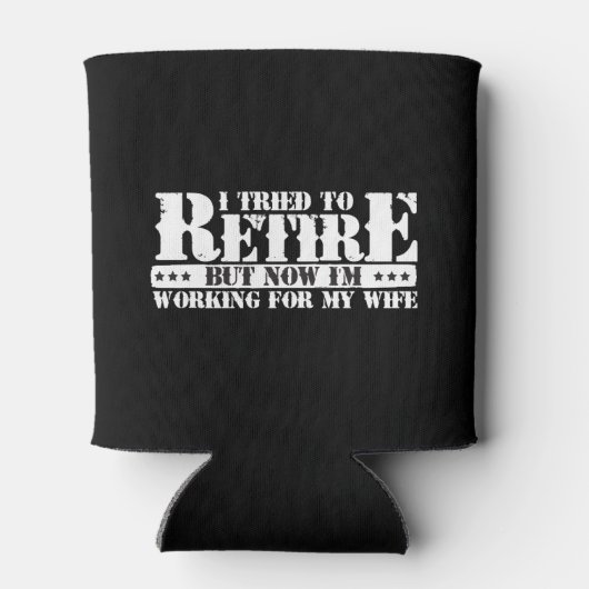 夫のおもしろい退職 – 今は妻のために働く 缶クーラー (裏面)