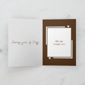 夫のかわいい犬の記念日 カード (内部)