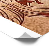 夫のために素晴らし、夫の誕生日ギフト ポスター (角)