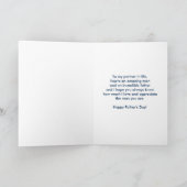 夫のための父の日 カード (内部)