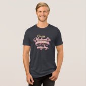 夫のイライラMAX トライブレンドTシャツ (正面全面)
