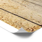 夫のデコール |記念日のプレゼント ポスター (角)