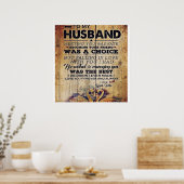 夫のデコール |記念日のプレゼント ポスター (キッチン)