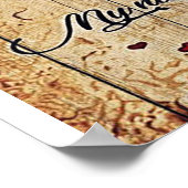 夫のデザイン |ラブレター | ポスター (角)