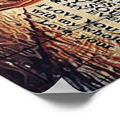 夫のデザイン |夫への手紙 ポスター (角)