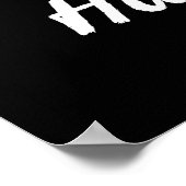 夫のバレンタインデーおもしろいスの女性が大好き ポスター (角)