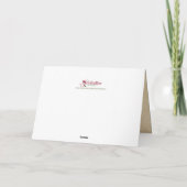 夫のバレンタインデー、ヴィンテージの甘いキス シーズンカード (裏面)