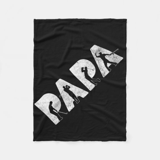 夫のパパ結婚と家族のセラピスト凡例脂肪 フリースブランケット (正面)
