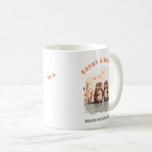 夫のロマンチックな夫の妻Baeのために作られた コーヒーマグカップ (正面右)