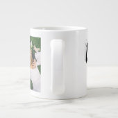 夫の写真とブラック文字ジャイアントコーヒーマグ ジャンボコーヒーマグカップ (裏面)