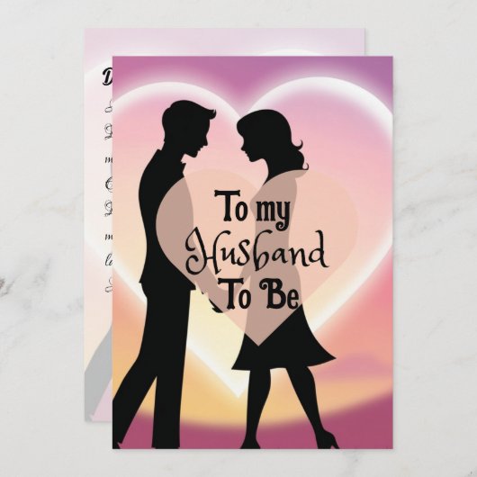 夫の名刺に (正面/裏面)