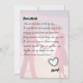 夫の名刺に (裏面)